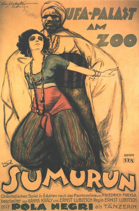 Постер фильма Сумурун (1920)