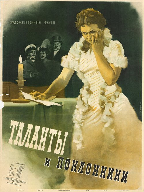 Постер фильма Таланты и поклонники (1955)