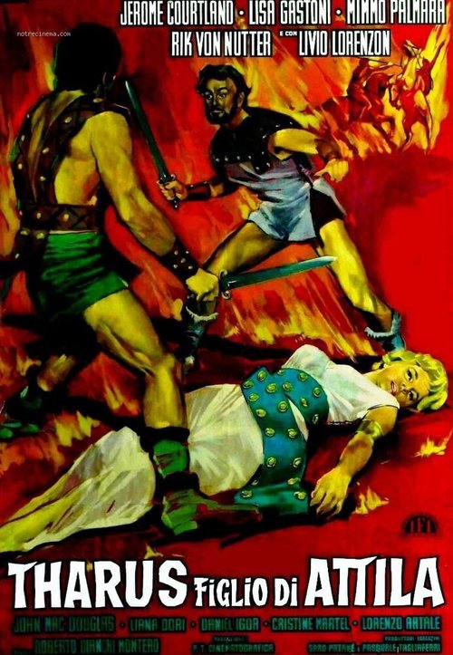 Постер фильма Тарус, сын Аттилы (1962)