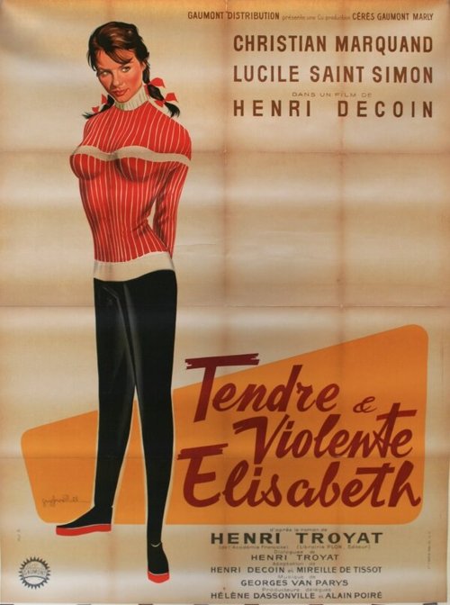 Постер фильма Tendre et violente Elisabeth (1960)