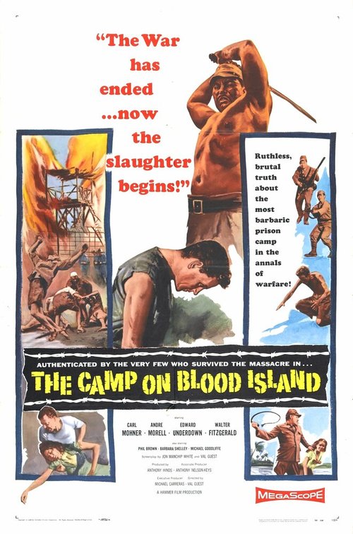 Постер фильма The Camp on Blood Island (1958)