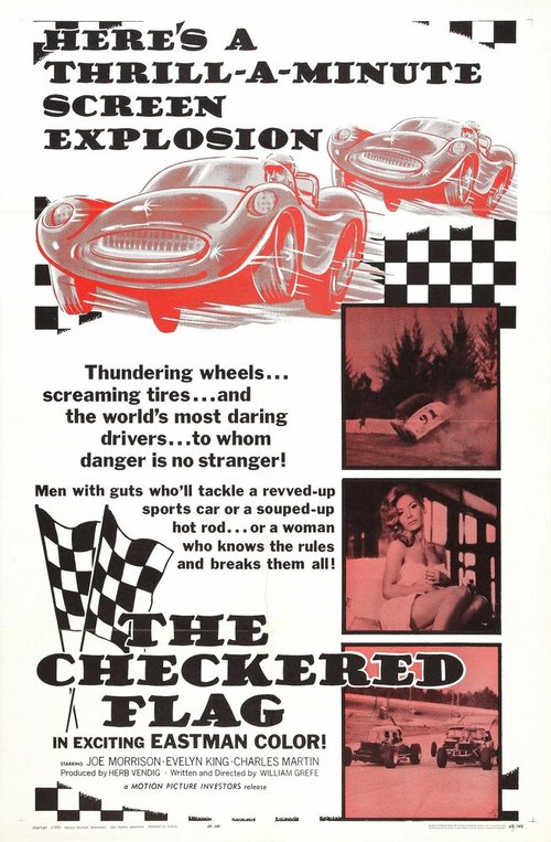 Постер фильма The Checkered Flag (1963)