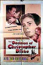 Постер фильма The Decision of Christopher Blake (1948)