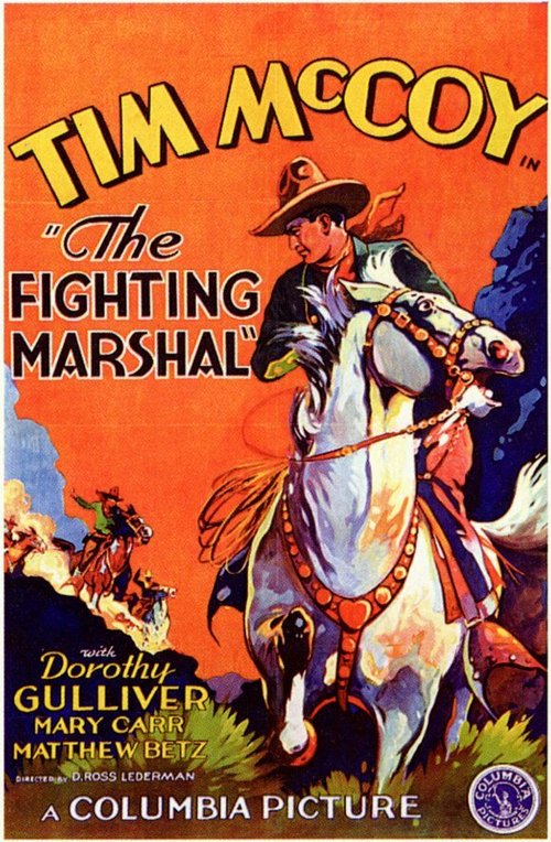 Постер фильма The Fighting Marshal (1931)