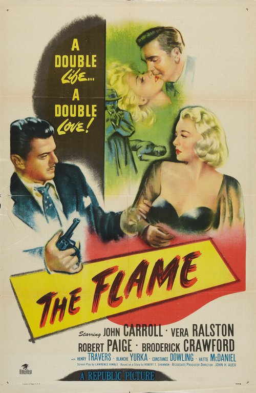 Постер фильма The Flame (1947)