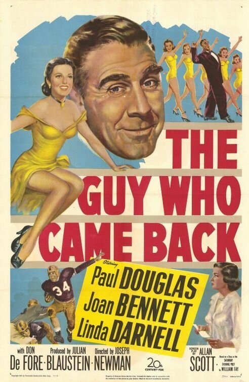 Постер фильма The Guy Who Came Back (1951)