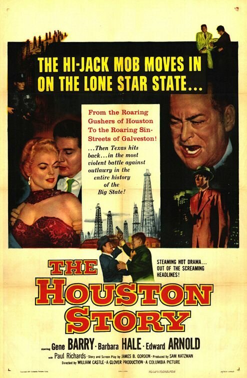 Постер фильма The Houston Story (1956)