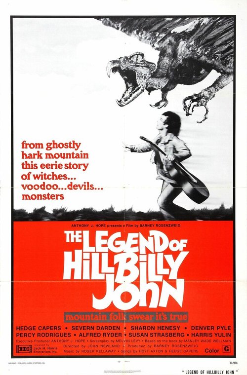 Постер фильма The Legend of Hillbilly John (1974)