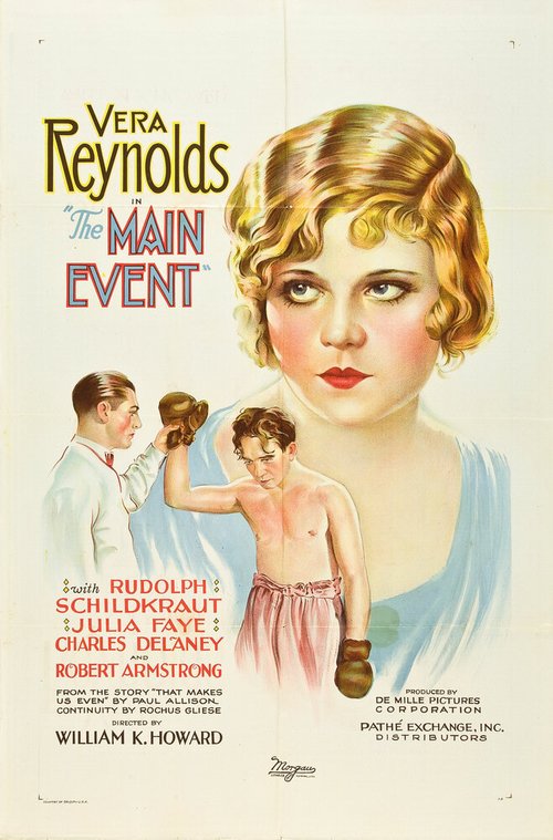 Постер фильма The Main Event (1927)