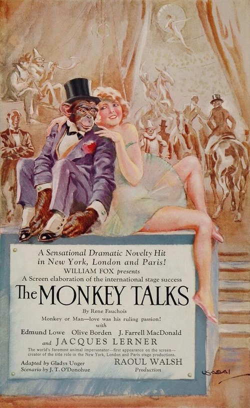 Постер фильма The Monkey Talks (1927)