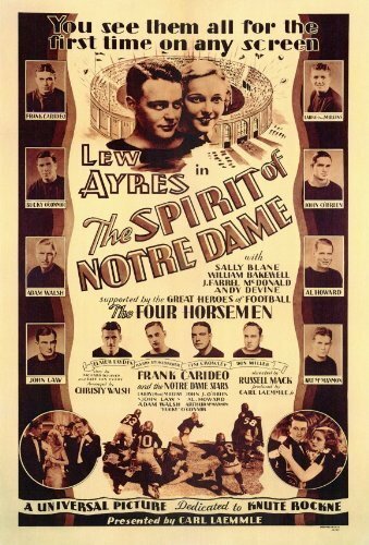 Постер фильма The Spirit of Notre Dame (1931)