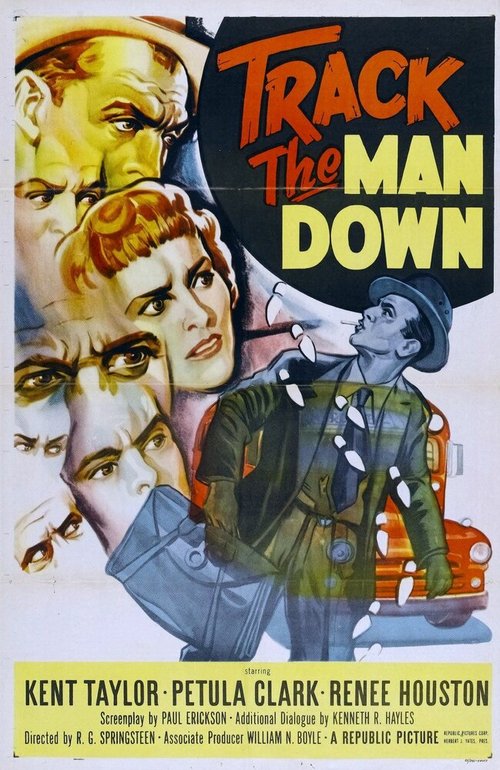 Постер фильма Track the Man Down (1955)