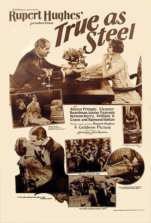 Постер фильма True As Steel (1924)