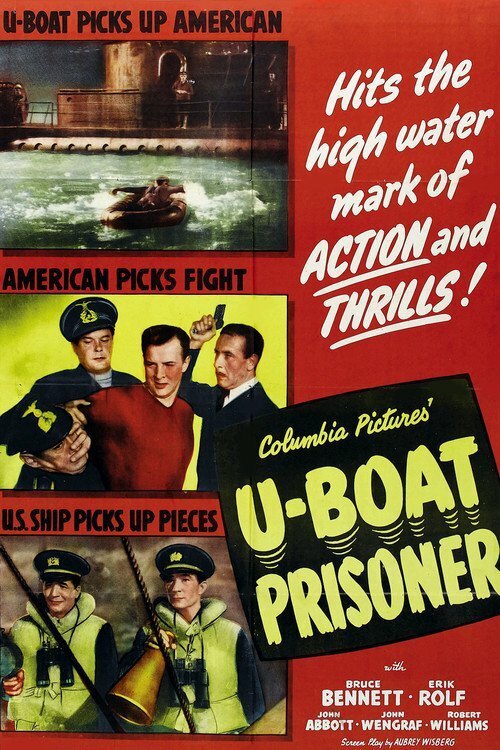 Постер фильма U-Boat Prisoner (1944)