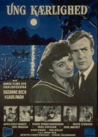 Постер фильма Ung kærlighed (1958)