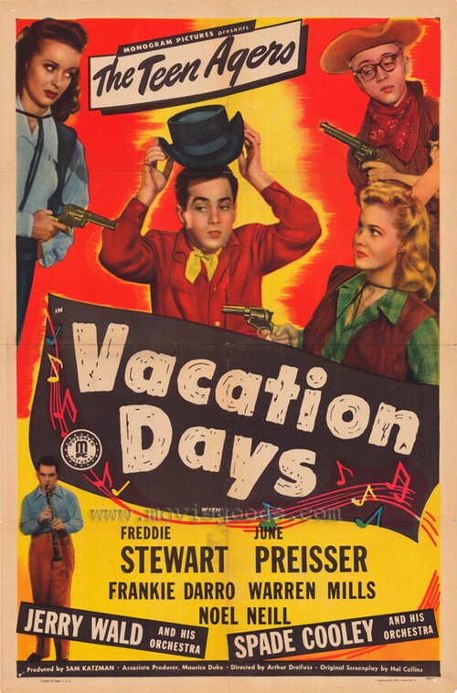 Постер фильма Vacation Days (1947)