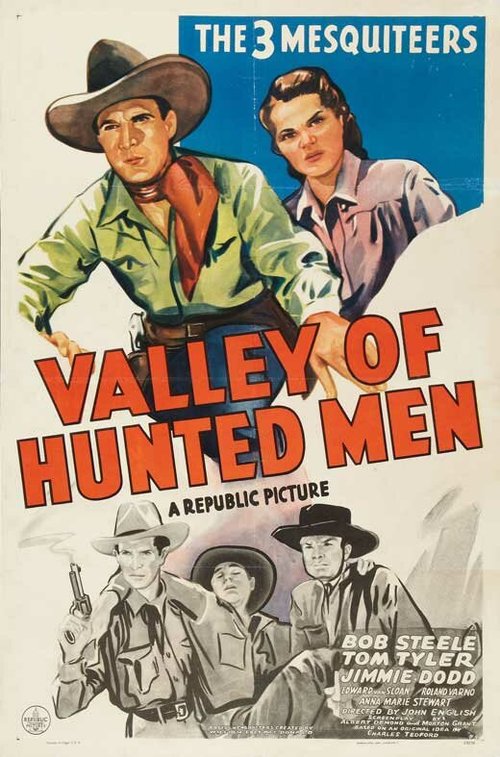 Постер фильма Valley of Hunted Men (1942)