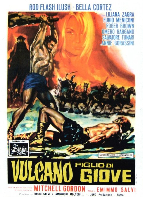 Постер фильма Vulcano, figlio di Giove (1962)