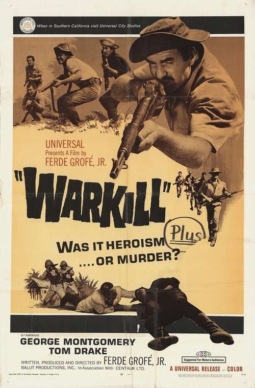 Постер фильма Warkill (1968)