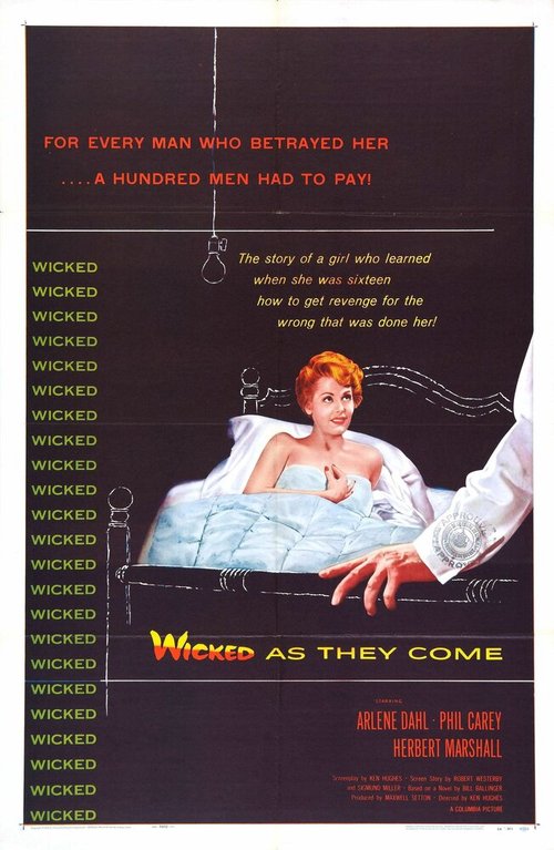 Постер фильма Wicked as They Come (1956)