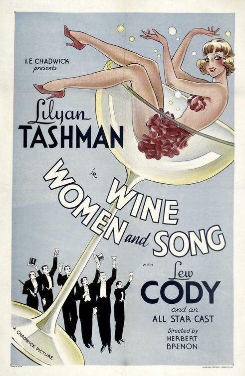 Постер фильма Wine, Women and Song (1933)