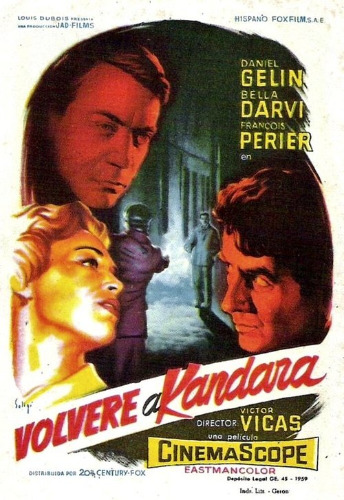 Постер фильма Я вернусь в Кандару (1956)