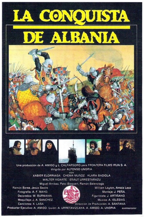 Постер фильма Завоевание Албании (1984)