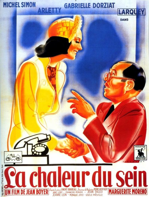 Постер фильма Жар в груди (1938)