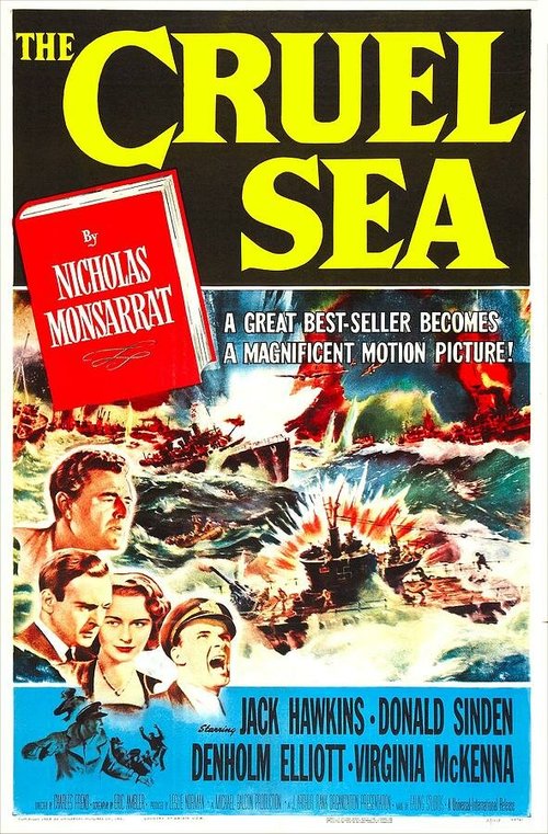 Постер фильма Жестокое море (1953)