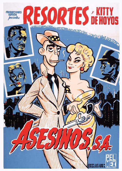 Постер фильма Asesinos, S.A. (1957)