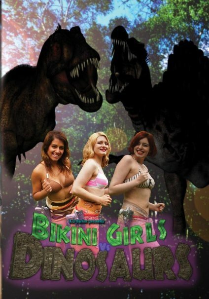 Постер фильма Bikini Girls v Dinosaurs (2014)