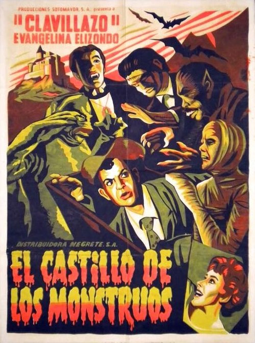 Постер фильма El castillo de los monstruos (1958)