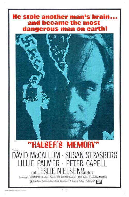 Постер фильма Hauser's Memory (1970)