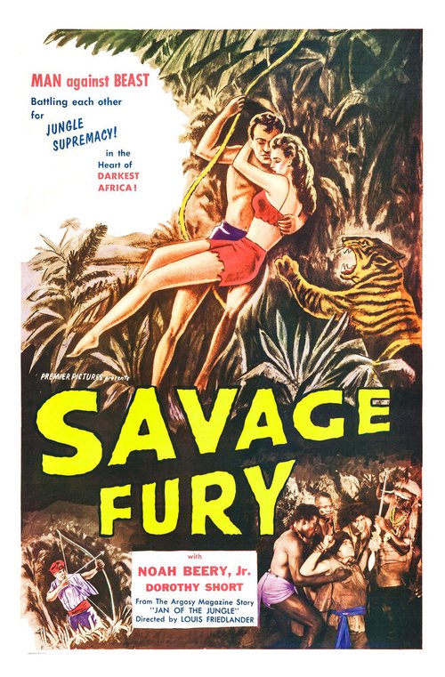 Постер фильма Savage Fury (1956)