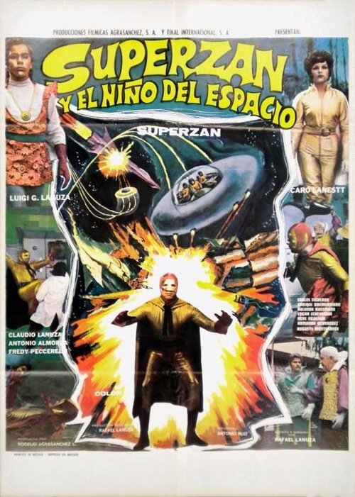 Постер фильма Superzan y el niño del espacio (1973)