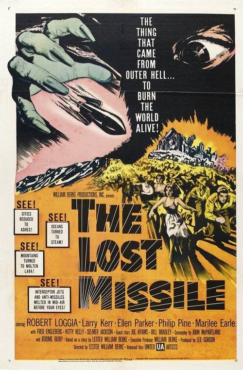 Постер фильма The Lost Missile (1958)