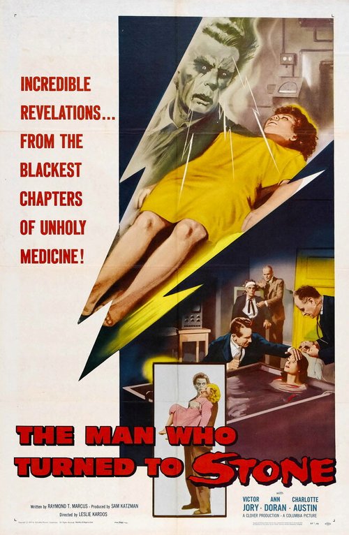 Постер фильма The Man Who Turned to Stone (1957)