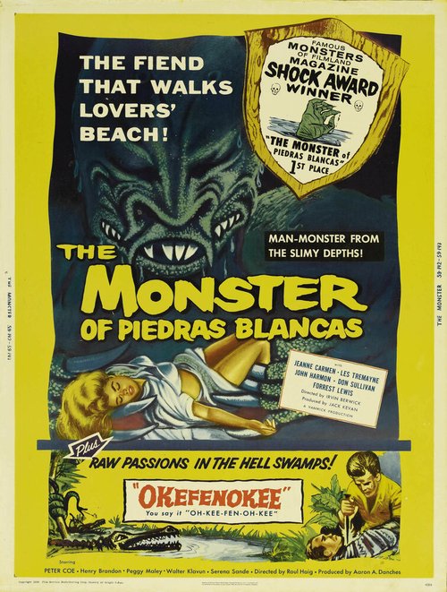 Постер фильма The Monster of Piedras Blancas (1959)