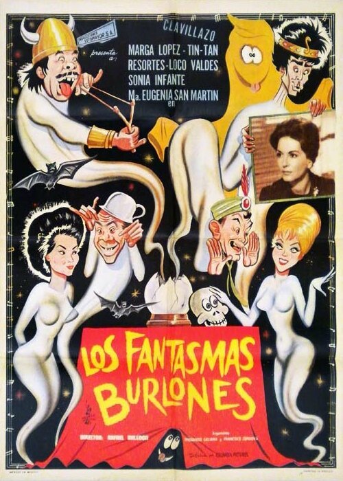 Постер фильма Los fantasmas burlones (1965)