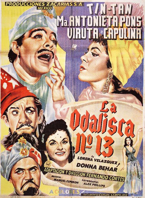 Постер фильма Одалиска № 13 (1958)