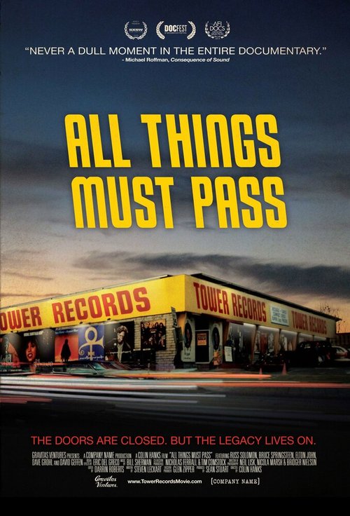 Постер фильма All Things Must Pass: The Rise and Fall of Tower Records (2015)