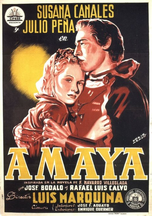 Постер фильма Amaya (1952)