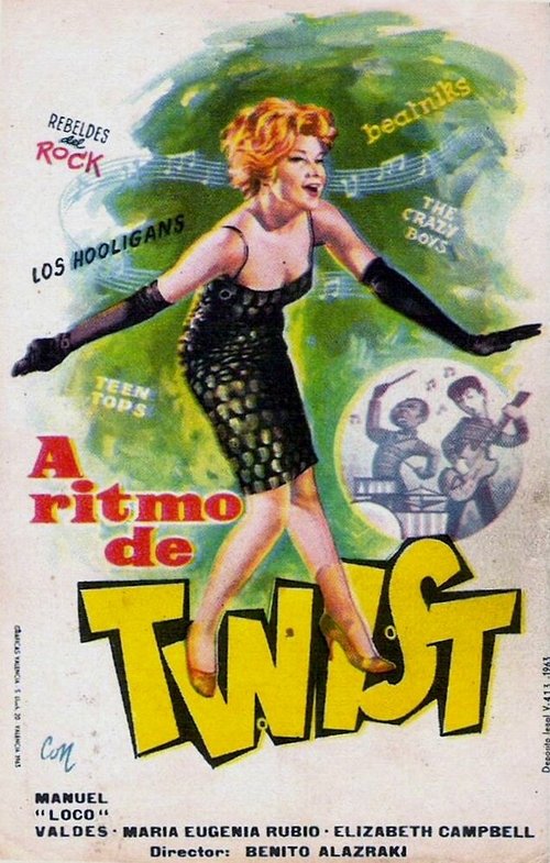 Постер фильма A ritmo de twist (1962)