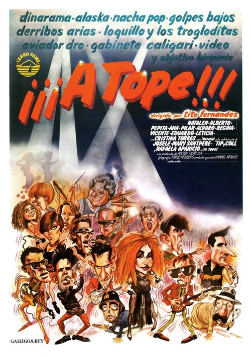 Постер фильма ¡¡¡A tope!!! (1984)