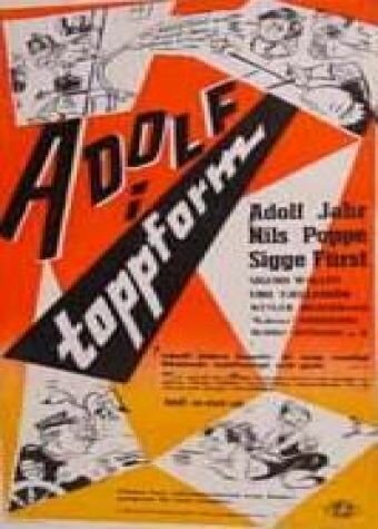 Постер фильма Adolf i toppform (1952)