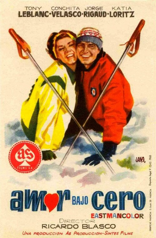 Постер фильма Amor bajo cero (1960)