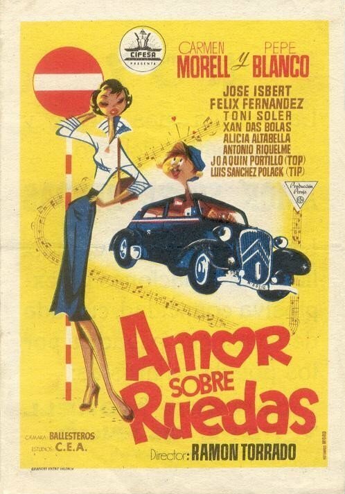 Постер фильма Amor sobre ruedas (1954)