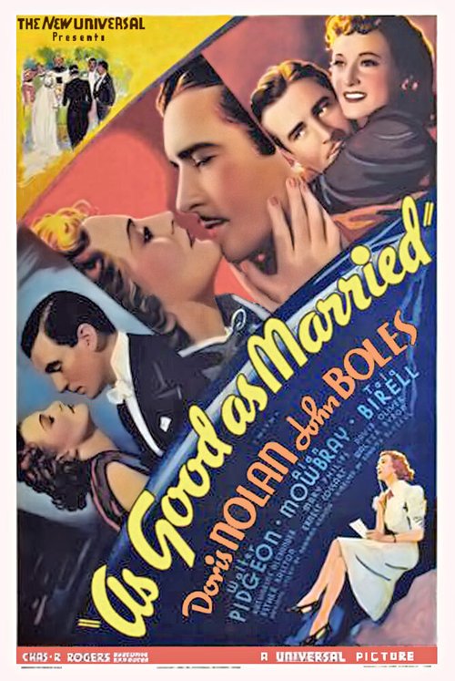 Постер фильма As Good as Married (1937)