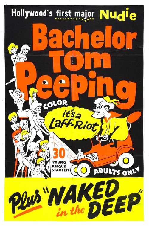 Постер фильма Bachelor Tom Peeping (1962)