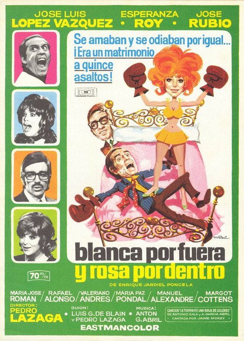 Постер фильма Blanca por fuera y Rosa por dentro (1971)